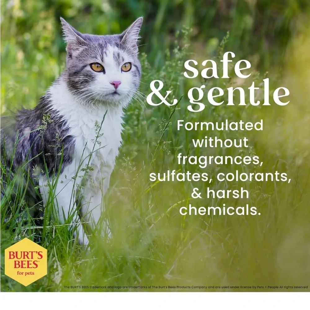 Burt's Bees Hypoallergenic Cat Shampoo NWOT